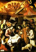 Francisco de Zurbaran the shepherds, worship oil painting reproduction